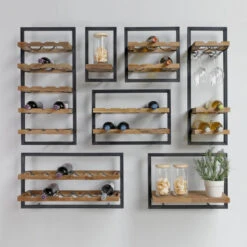 Wijnflessen Rek -Zuiver Verkoop winemate wijnrekken aan de wand 04 2