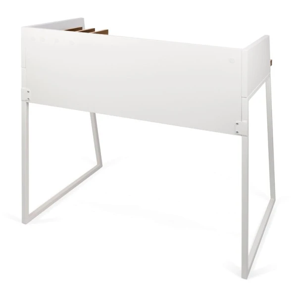 Compact Bureau Wit Met Hout 11 Compact Bureau Wit Met Hout - Afbeelding 9