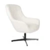 Witte Draai Fauteuil -Zuiver Verkoop witte draai fauteuil yuki bodio 01