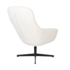 Witte Draai Fauteuil -Zuiver Verkoop witte draai fauteuil yuki bodio 03