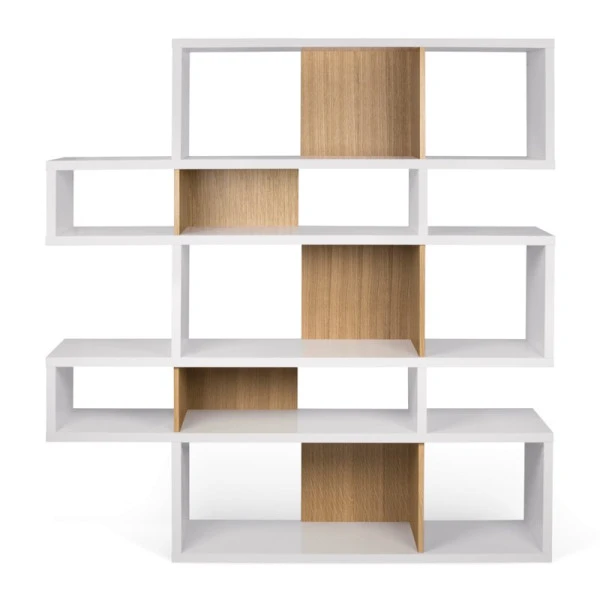Design Boekenkast Wit 160 Cm 7 Design Boekenkast Wit 160 Cm - Afbeelding 5