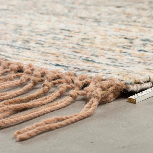 Wollen Vloerkleed Bruintinten 8 Wollen Vloerkleed Bruintinten - Afbeelding 6