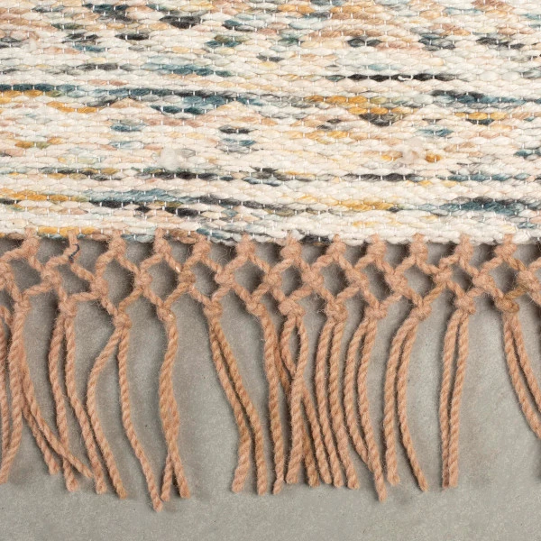 Wollen Vloerkleed Bruintinten 6 Wollen Vloerkleed Bruintinten - Afbeelding 4