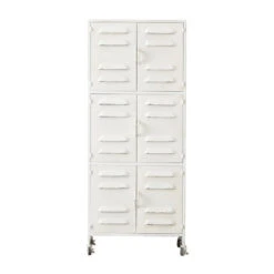 WOOOD Zwarte Lockerkast Op Wielen -Zuiver Verkoop woood boaz verrijdbare lockerkast 01