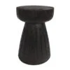 WOOOD Krukje Van Zwart Hout -Zuiver Verkoop woood borre krukje van zwart hout 01