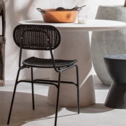 WOOOD Ronde Eettafel Beton