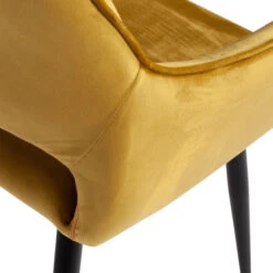 WOOOD Velvet Eetkamerstoel Met Armleuningen (set Van 2) -Zuiver Verkoop woood jelle fluwelen eetkamerstoel modern 06