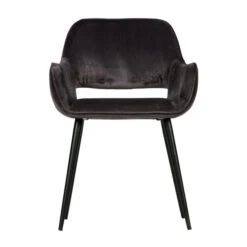 WOOOD Velvet Eetkamerstoel Met Armleuningen (set Van 2) -Zuiver Verkoop woood jelle fluwelen eetkamerstoel modern 10