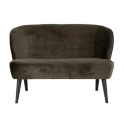 WOOOD Retro Bankje 2-zits -Zuiver Verkoop woood sara fluwelen 2 zitsbank 04