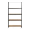 Boekenkast Met 5 Houten Planken -Zuiver Verkoop zactona bjorn boekenkast met 5 houten planken 01