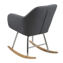 Moderne Schommelfauteuil -Zuiver Verkoop zactona viborg moderne schommelfauteuil donkergrijs 02 1