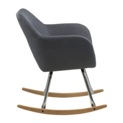 Moderne Schommelfauteuil -Zuiver Verkoop zactona viborg moderne schommelfauteuil donkergrijs 05 1