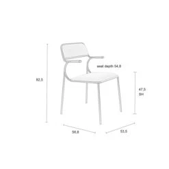 Zuiver Design Eetkamerstoel -Zuiver Verkoop zuiver alba design eetkamerstoel 08