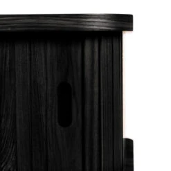 Zuiver Zwart Retro Nachtkastje -Zuiver Verkoop zuiver barbier black zwart retro nachtkastje 04