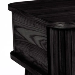 Zuiver Zwart Retro Nachtkastje -Zuiver Verkoop zuiver barbier black zwart retro nachtkastje 06