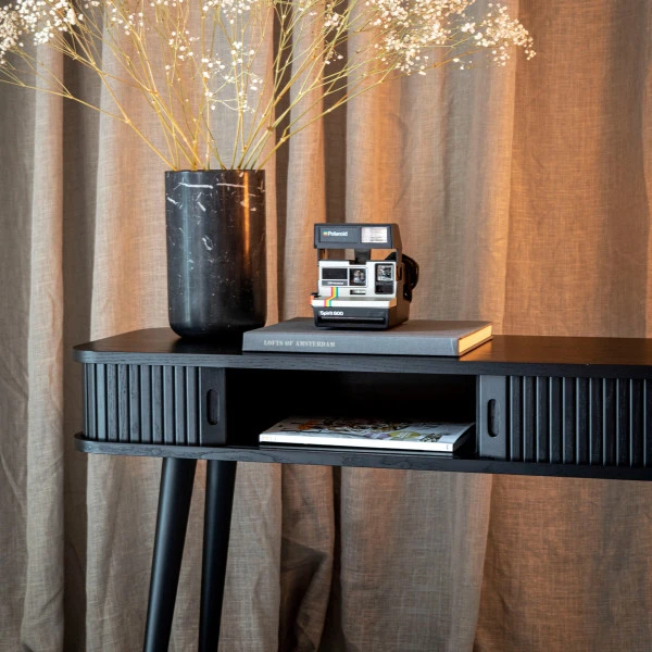 Zuiver Zwarte Design Sidetable 4 Zuiver Zwarte Design Sidetable - Afbeelding 2