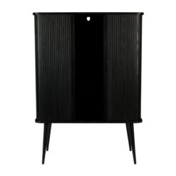 Zuiver Zwarte Design Wandkast -Zuiver Verkoop zuiver barbier black zwarte design wandkast 4