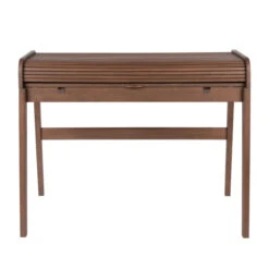 Zuiver Design Bureau Walnoot -Zuiver Verkoop zuiver barbier walnut design bureau walnoot 01