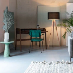 Zuiver Design Bureau Walnoot -Zuiver Verkoop zuiver barbier walnut design bureau walnoot 02