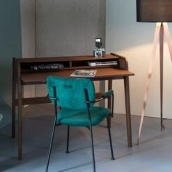 Zuiver Design Bureau Walnoot -Zuiver Verkoop zuiver barbier walnut design bureau walnoot 11