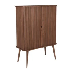 Zuiver Design Wandkast Walnoot -Zuiver Verkoop zuiver barbier walnut design wandkast walnoot 03