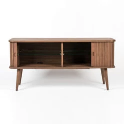 Zuiver Walnoot Tv-dressoir -Zuiver Verkoop zuiver barbier walnut walnoot tv dressoir 04