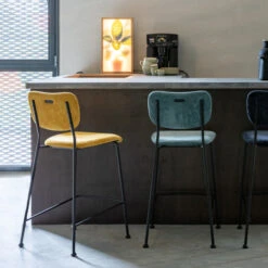 Zuiver Lage Barkruk Stof -Zuiver Verkoop zuiver benson lage barkruk stof 12