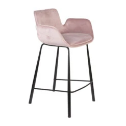 Zuiver Fluwelen Barstoel Met Armleuningen -Zuiver Verkoop zuiver brit fluwelen barstoel met armleuningen 10