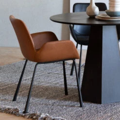 Zuiver Eetkamerstoel Van Kunstleer -Zuiver Verkoop zuiver brit ll eetkamerstoel van kunstleer 08