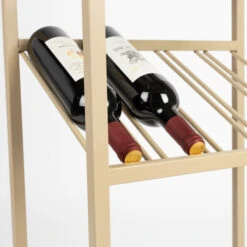 Zuiver Beige Wijnrek Metaal -Zuiver Verkoop zuiver cantor s beige wijnrek metaal 06