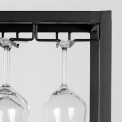 Zuiver Zwart Metalen Wijnrek -Zuiver Verkoop zuiver cantor s zwart metalen wijnrek 07