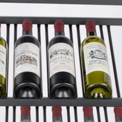 Zuiver Zwart Metalen Wijnrek -Zuiver Verkoop zuiver cantor s zwart metalen wijnrek 08