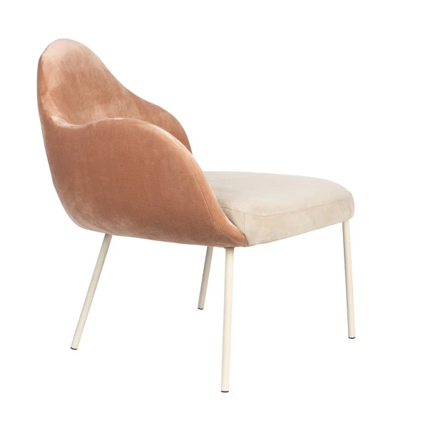 Zuiver Roze Fauteuil Organische Vormen 4 Zuiver Roze Fauteuil Organische Vormen - Afbeelding 2