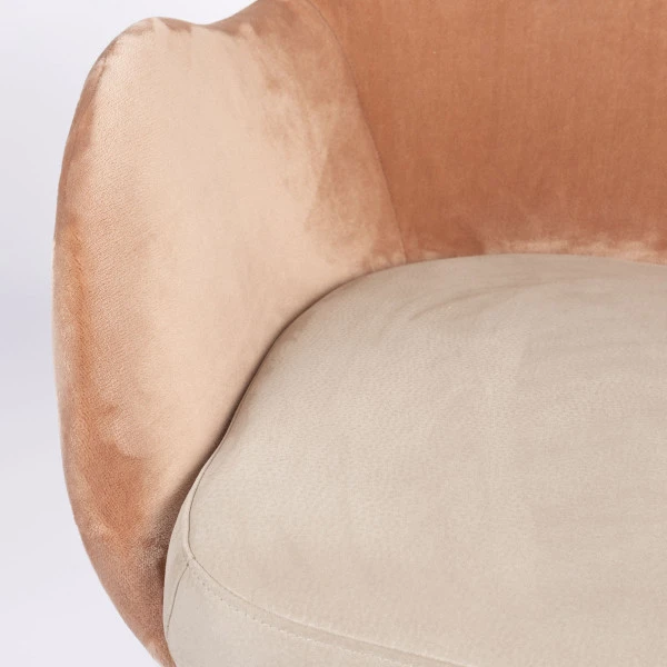 Zuiver Roze Fauteuil Organische Vormen 7 Zuiver Roze Fauteuil Organische Vormen - Afbeelding 5