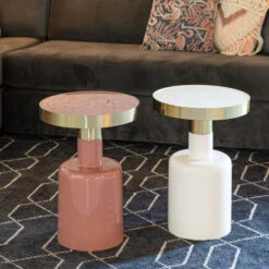 Zuiver Emaille Bijzettafel -Zuiver Verkoop zuiver glam emaille bijzettafel 06