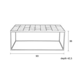 Zuiver Salontafel Met Keramische Tegels -Zuiver Verkoop zuiver glazed salontafel met keramische tegels 6