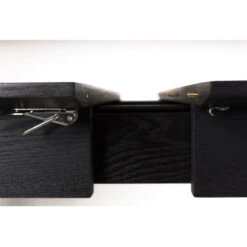 Zuiver Uitschuifbare Eettafel Zwart Hout -Zuiver Verkoop zuiver glimps verstelbare eettafel zwart geverfd hout 08