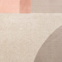 Zuiver Kleurrijk Vloerkleed Rond 240 Cm -Zuiver Verkoop zuiver hilton kleurrijk vloerkleed rond 240 cm roze 4 1