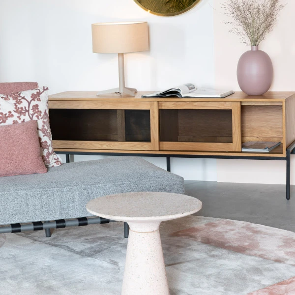 Zuiver Kleurrijk Vloerkleed Rond 240 Cm - Afbeelding 3