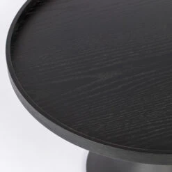 Zuiver Ronde Salontafel Zwart Eiken -Zuiver Verkoop zuiver jason ronde salontafel zwart eiken 02