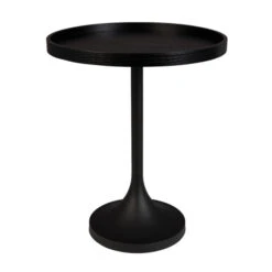 Zuiver Zwarte Bijzettafel