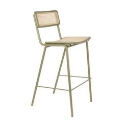 Zuiver Hoge Retro Barkruk Met Rotan -Zuiver Verkoop zuiver jort hoge retro barkruk met rotan 14