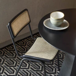 Zuiver Retro Eetkamerstoel Rotan Webbing -Zuiver Verkoop zuiver jort retro stoel met rotan 15