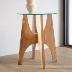 Zuiver Design Bijzettafel Hout -Zuiver Verkoop zuiver kobe design bijzettafel hout 02 1