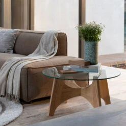 Zuiver Design Salontafel Hout -Zuiver Verkoop zuiver kobe design salontafel hout 06 1