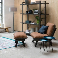 Zuiver Lounge Stoel Bruin Kunstleer -Zuiver Verkoop zuiver lazy sack lounge stoel kunstleer 03