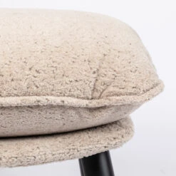 Zuiver Zachte Voetenbank Van Teddy Stof -Zuiver Verkoop zuiver lazy sack teddy zachte voetenbank van teddy stof 05