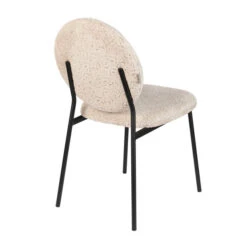 Zuiver Retro Eetkamerstoel Teddy Stof -Zuiver Verkoop zuiver mist retro eetkamerstoel met teddy stof 04