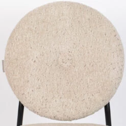 Zuiver Retro Eetkamerstoel Teddy Stof -Zuiver Verkoop zuiver mist retro eetkamerstoel met teddy stof 06