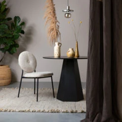 Zuiver Retro Eetkamerstoel Teddy Stof -Zuiver Verkoop zuiver mist retro eetkamerstoel met teddy stof 08